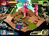 une photo d'Ã©cran de Saturn Bomberman Fight!! sur Sega Saturn